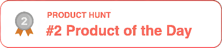 Product Hunt #2 Product van de dag
