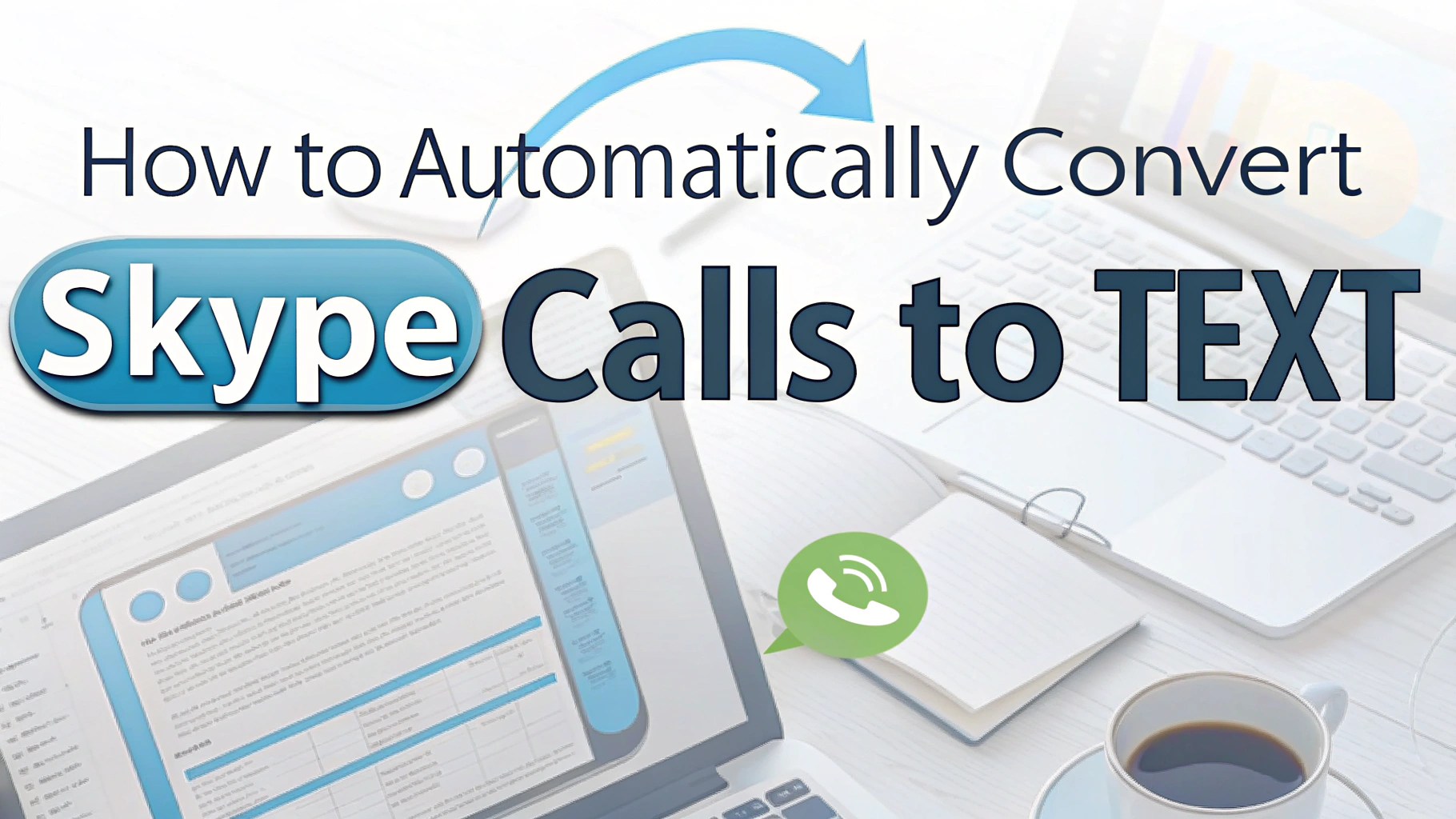 how to automatically convert skype calls to text