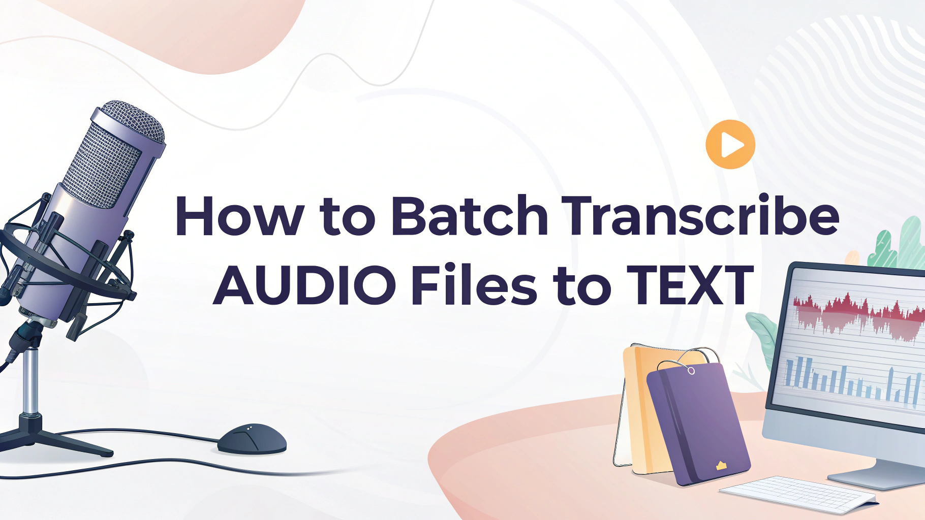 how to batch transcribe audio files to text