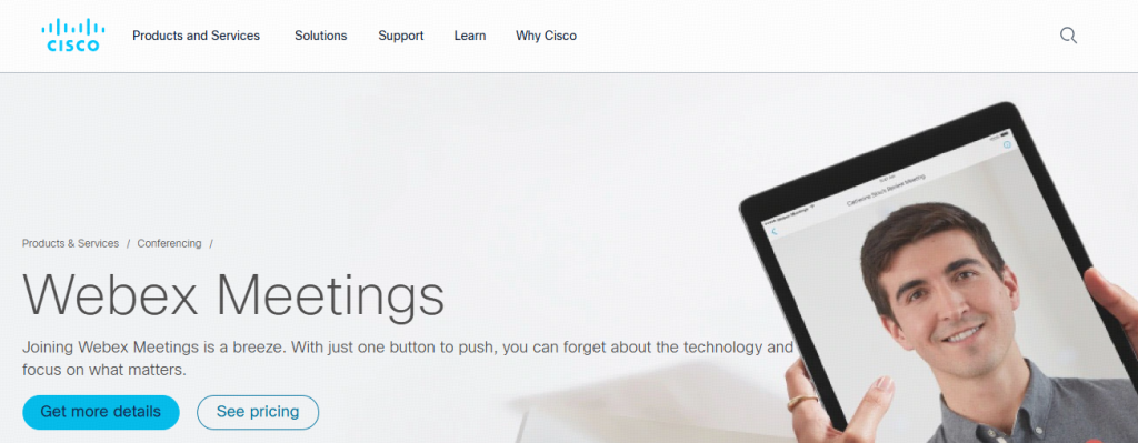 Can you automatically get a transcript of a Cisco Webex meeting?