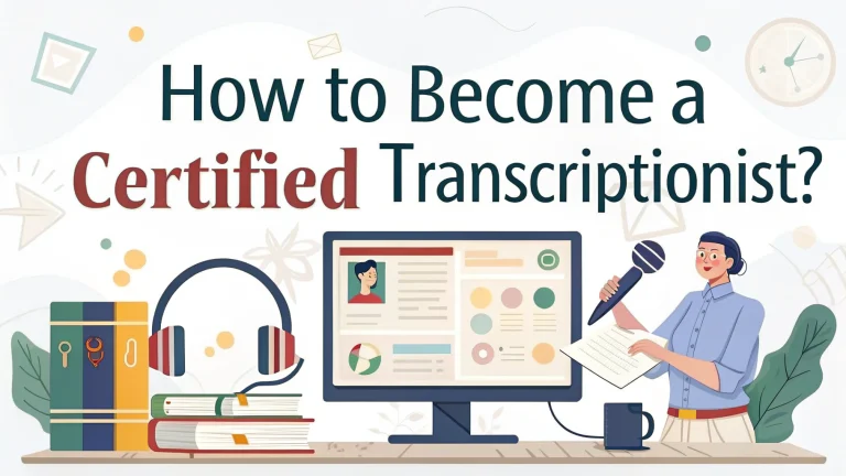how to become a certified transcriptionist