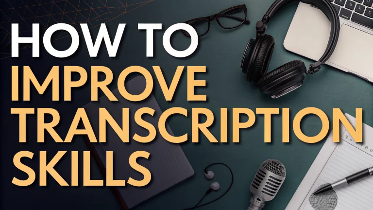 how to improve transcription skills