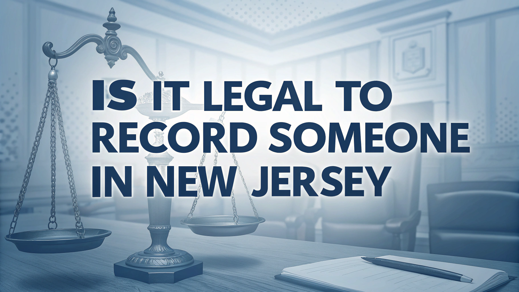 Is het legaal om iemand op te nemen in New Jersey?