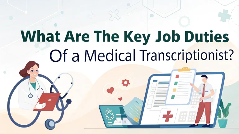 Quais são as principais funções de um transcritor médico?