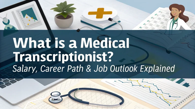 salario, trayectoria profesional y perspectivas laborales de un transcriptor médico