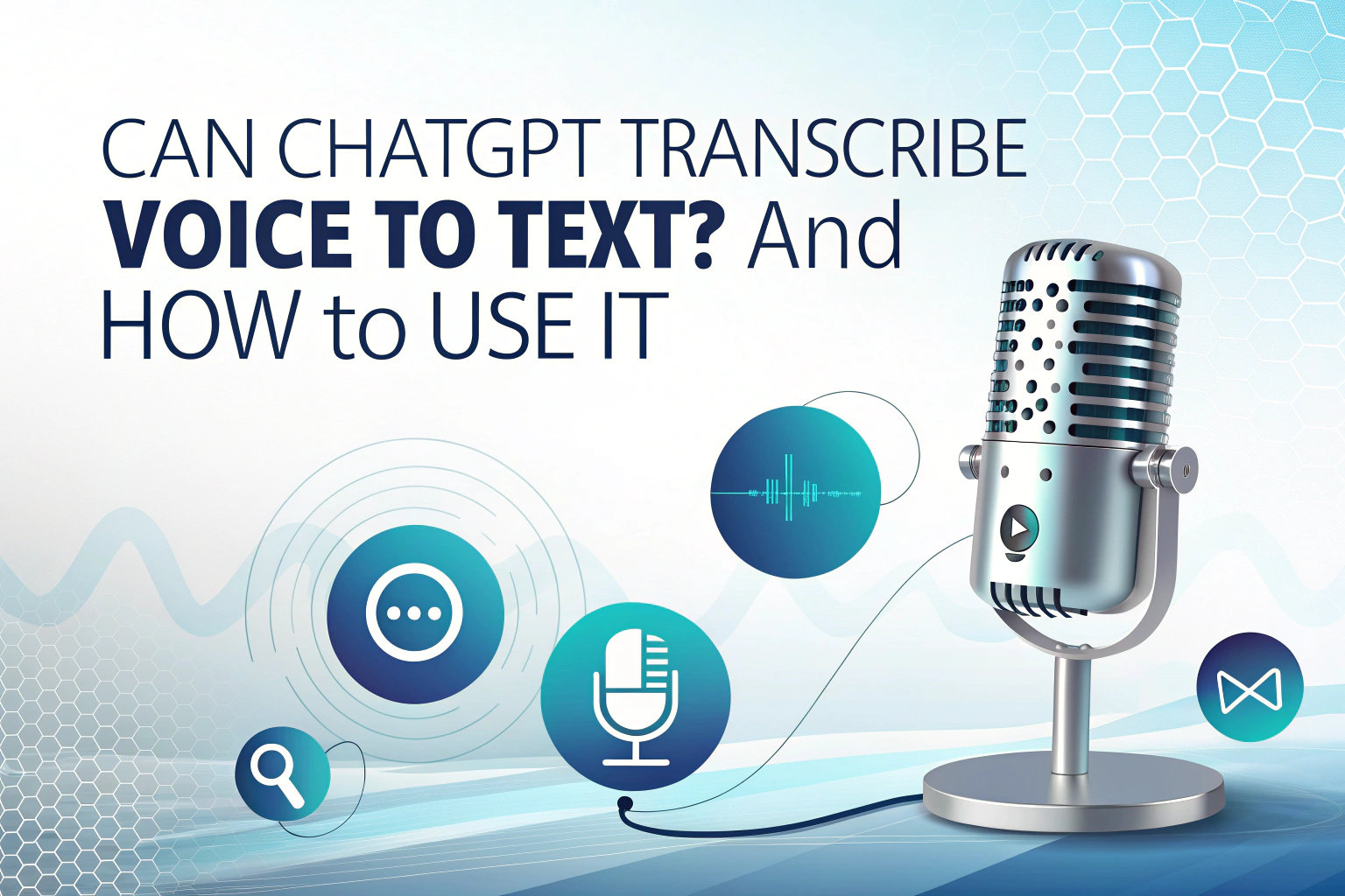 chatgpt puede transcribir voz a texto y cómo utilizarlo
