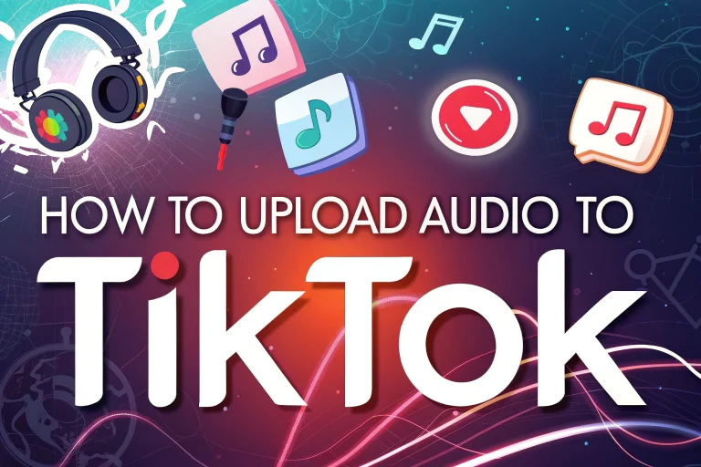 miten ladata ääntä tiktokiin