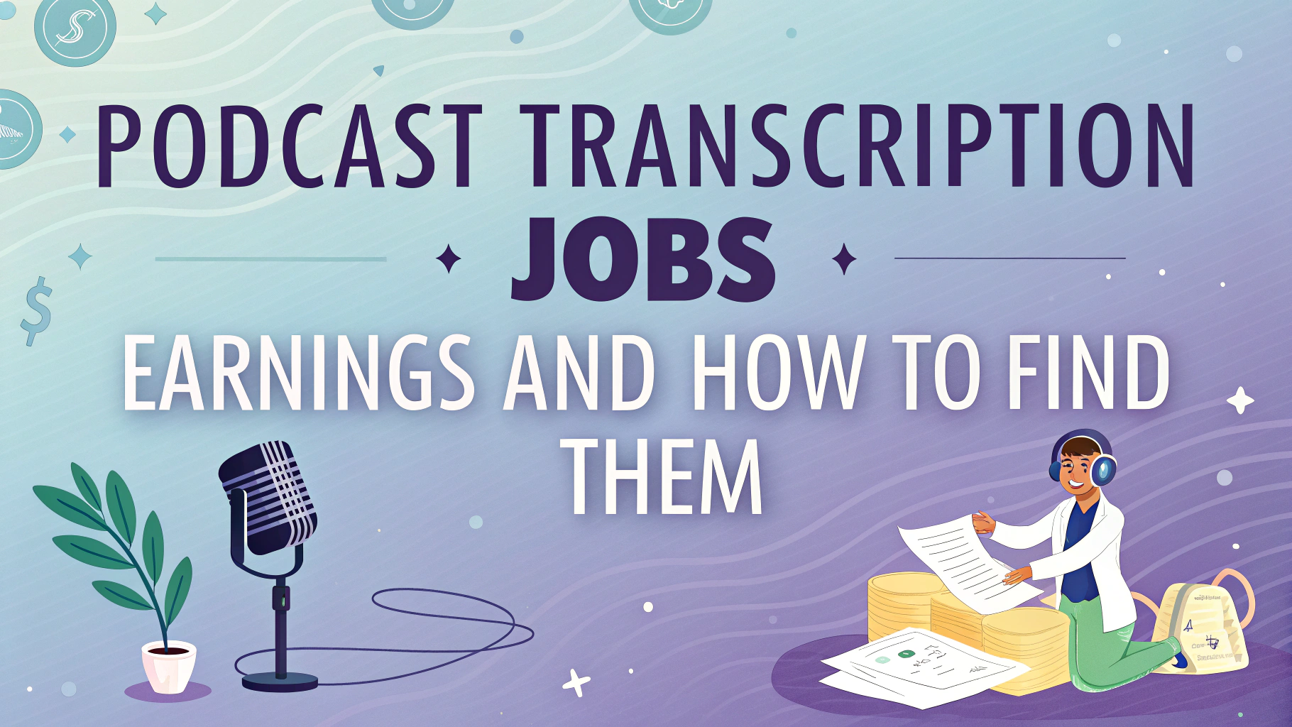 podcast transcription jobs earnings and how to find them