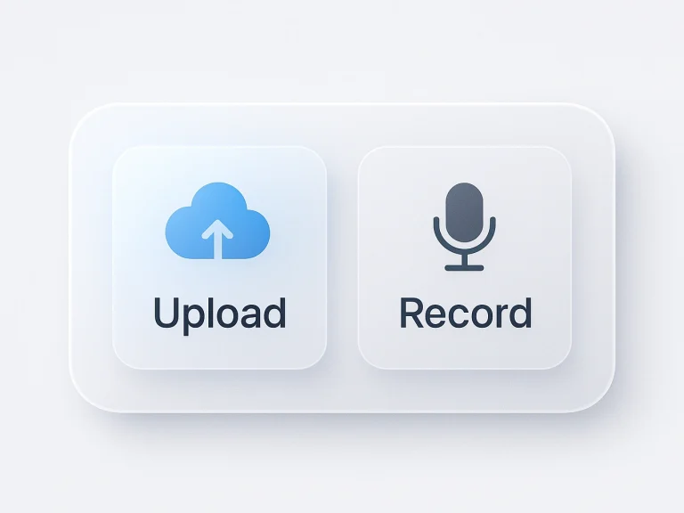 upload your voicemail audio