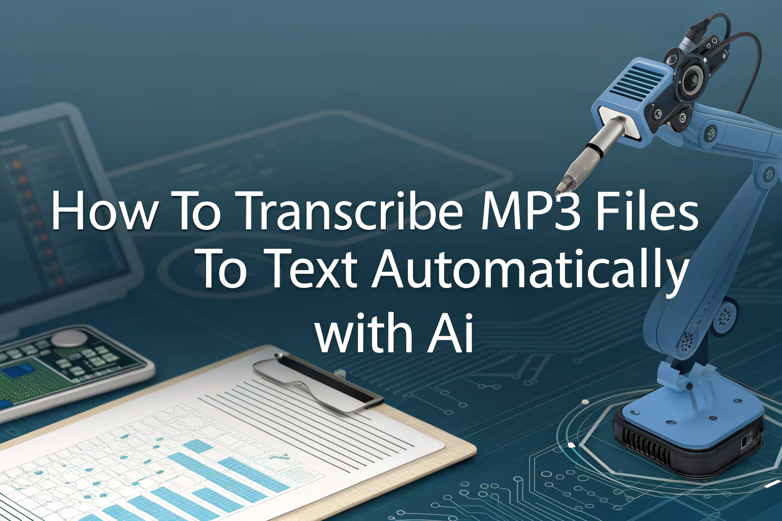 Cómo transcribir archivos MP3 a texto automáticamente con IA