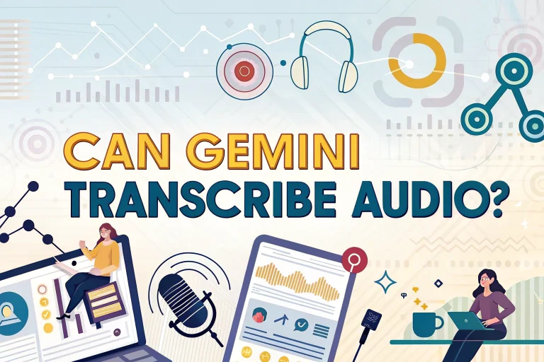 هل يمكن ل Gemini نسخ الصوت؟