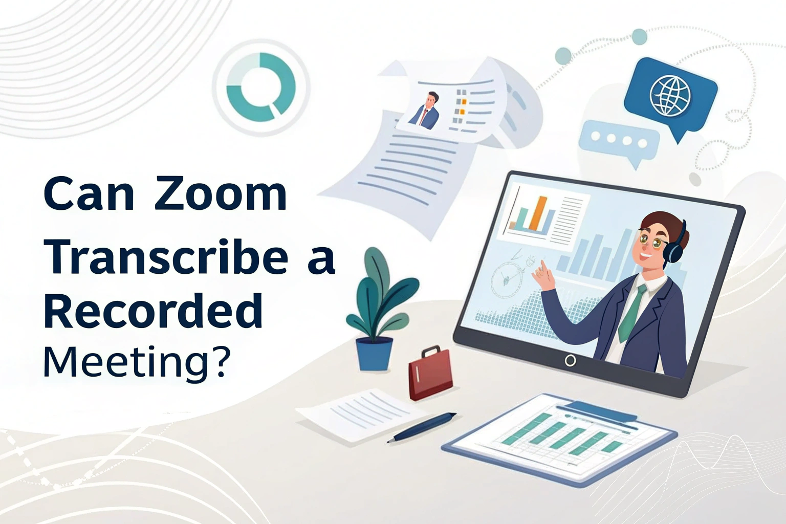 Zoom 能否转录会议记录？