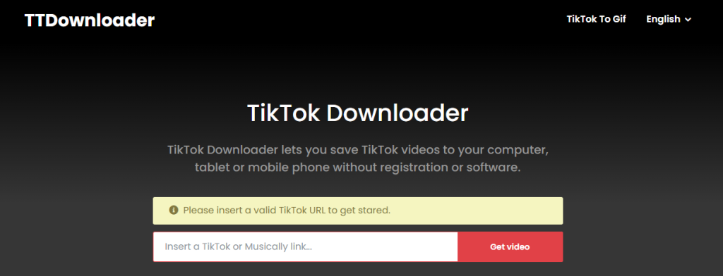 Använda TTDownloader: En gratis och enkel TikTok Audio Downloader