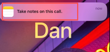 The Notes app will notify you once the transcription is complete.
