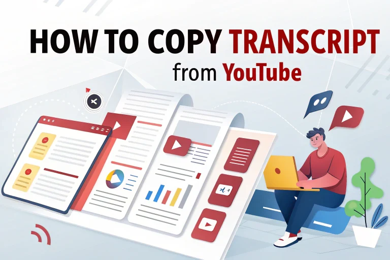 How to Copy Transcript from YouTube