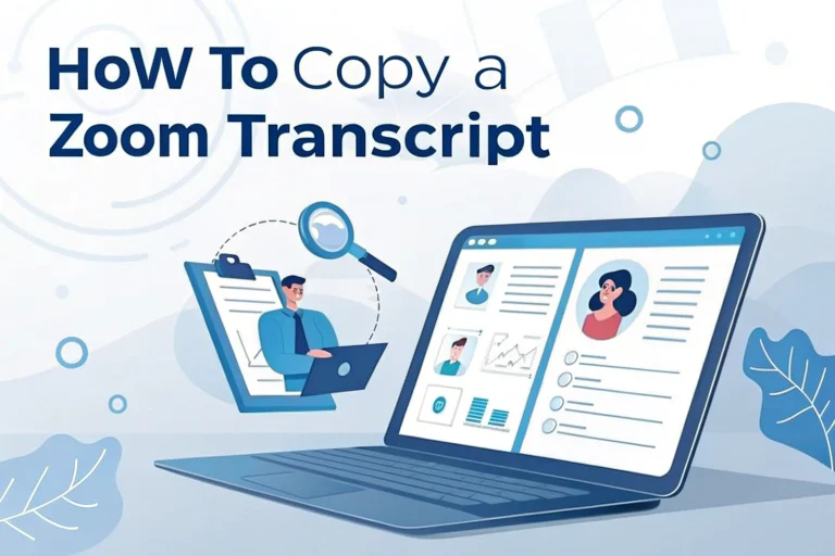 How to Copy a Zoom Transcript