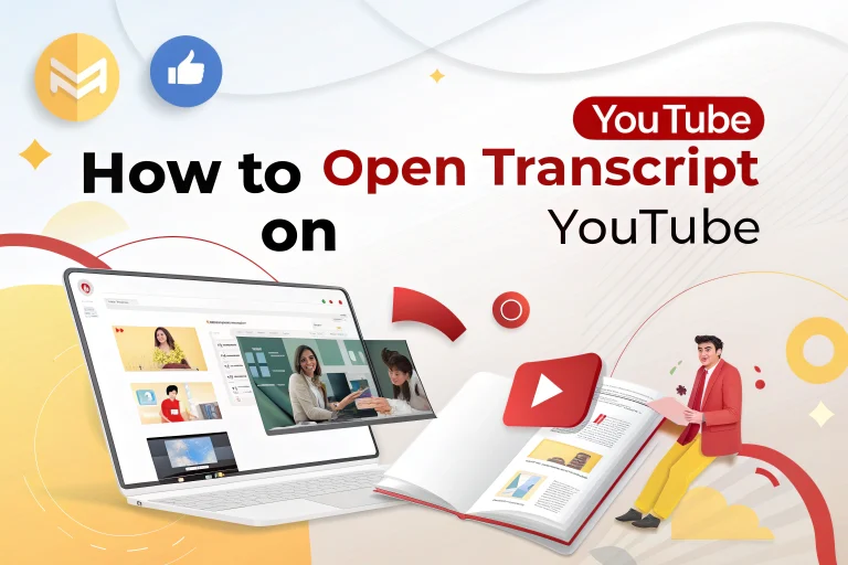 How to Open Transcript on YouTube