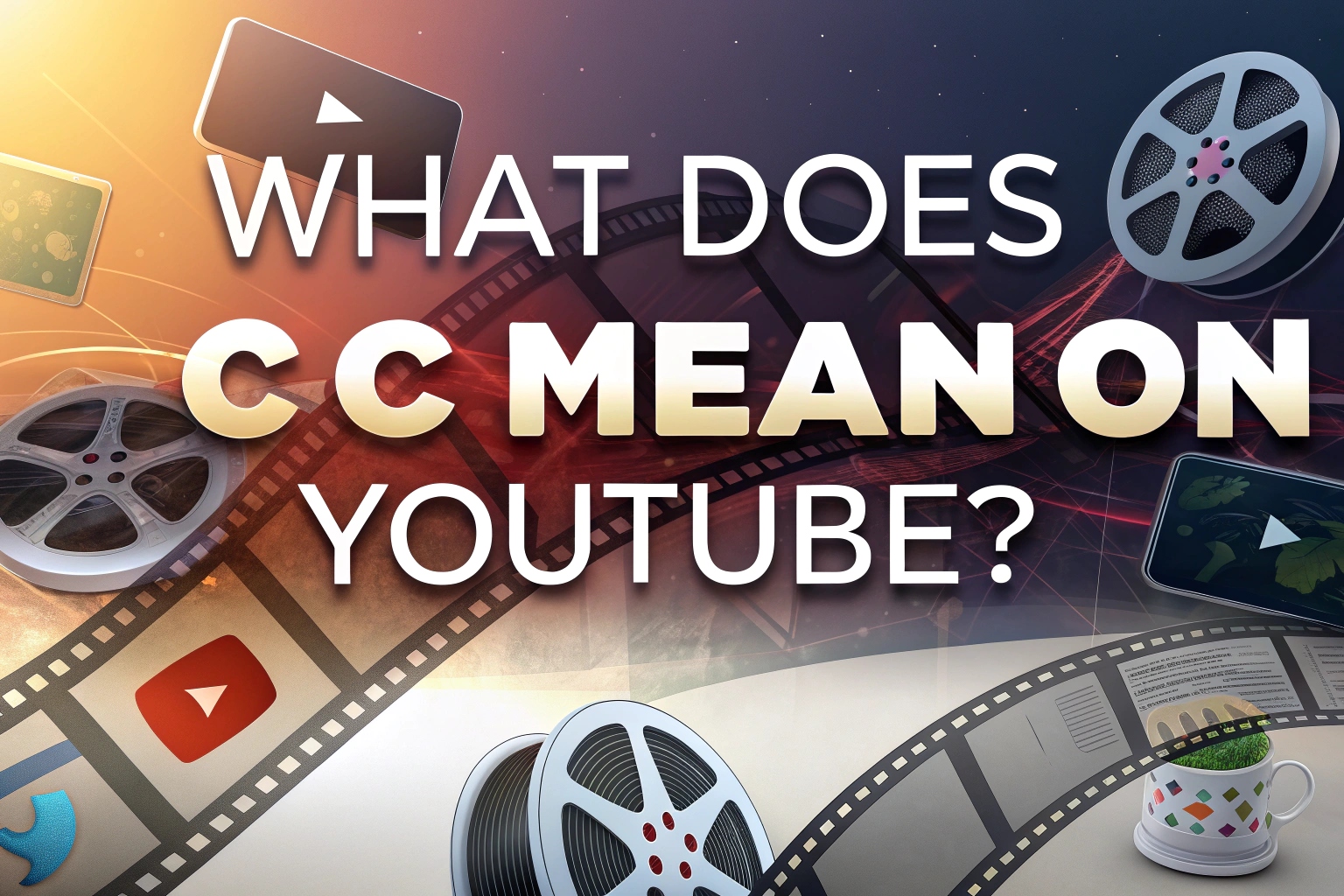 Que signifie CC sur YouTube ?