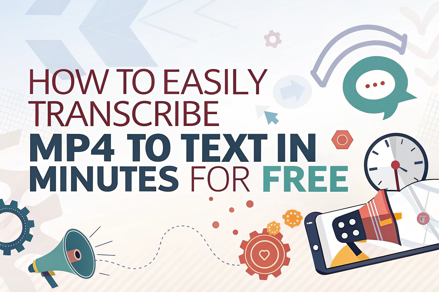 Gratis MP4-naar-tekst transcriberen in een paar minuten