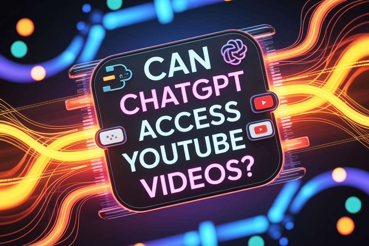Kann ChatGPT auf YouTube-Videos zugreifen?