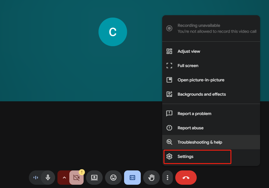 如何在 Google Meet 開啟自動字幕
