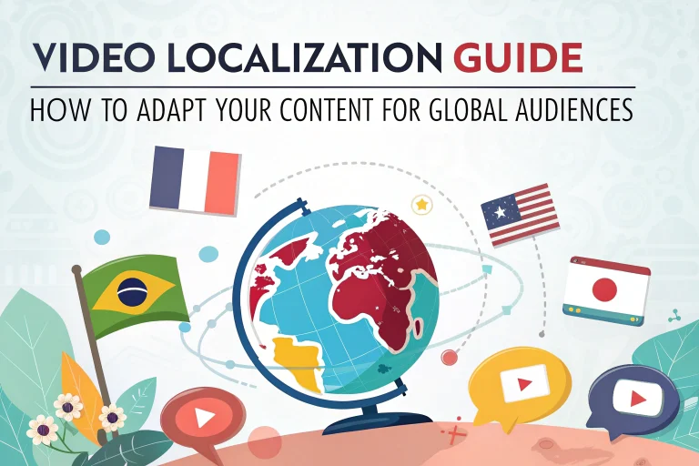 Guía de localización de vídeos: Cómo adaptar su contenido a audiencias internacionales