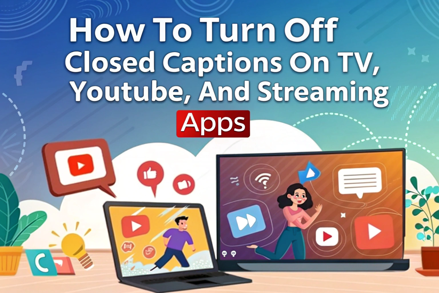 How to Turn Off Closed Captions on TV, YouTube, and Streaming Apps