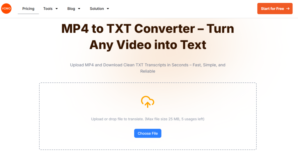 MP4 转 TXT 转换器--将任何视频转换成文本