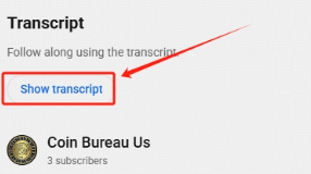 選擇 「顯示謄本」。“