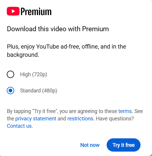 4 Tap Download → choose the quality (360p, 720p, or 1080p).