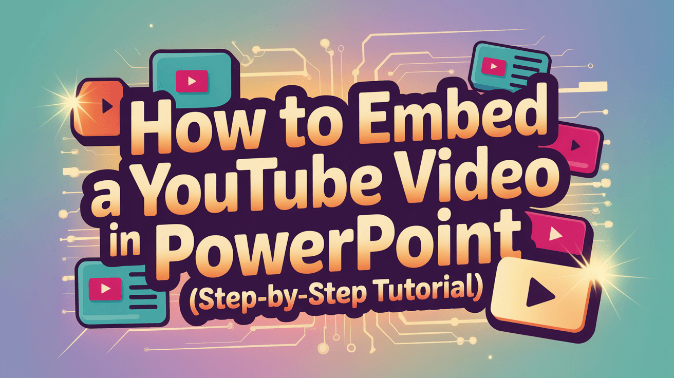 How to Embed a YouTube Video in PowerPoint (Step-by-Step Tutorial)