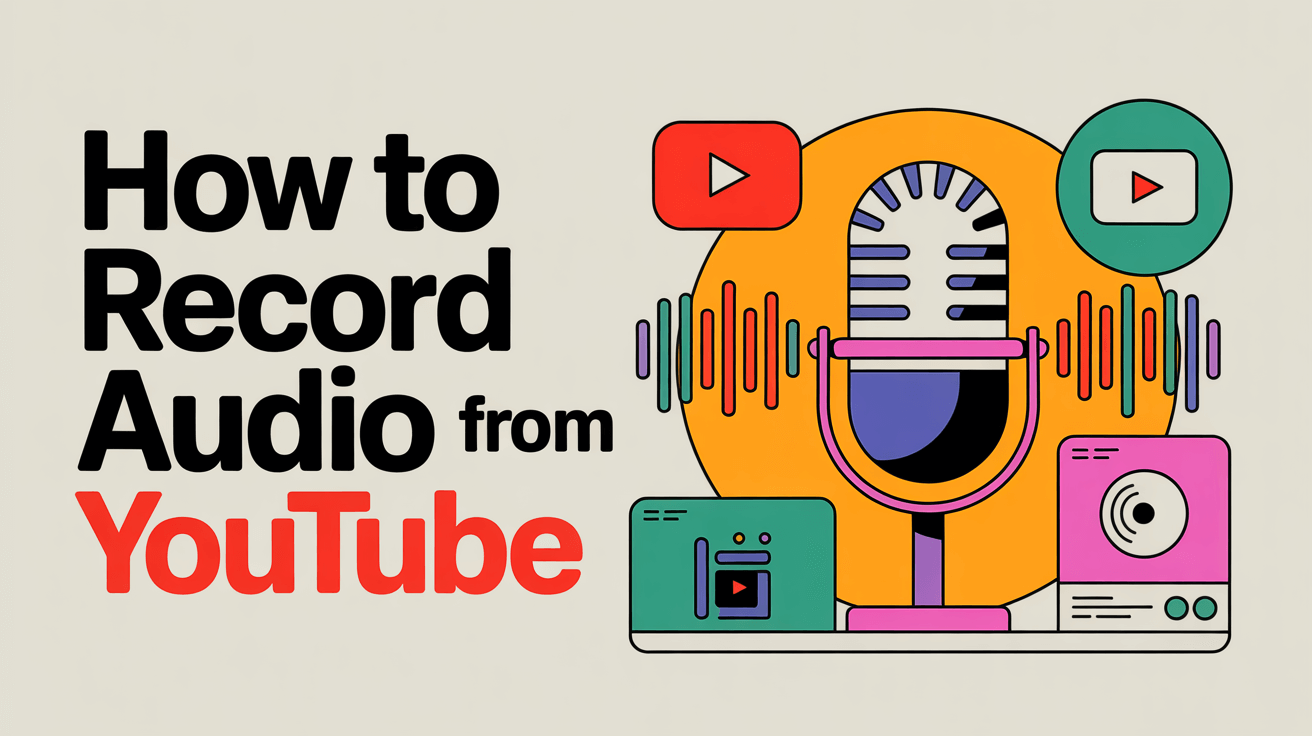 如何从 YouTube 录制音频
