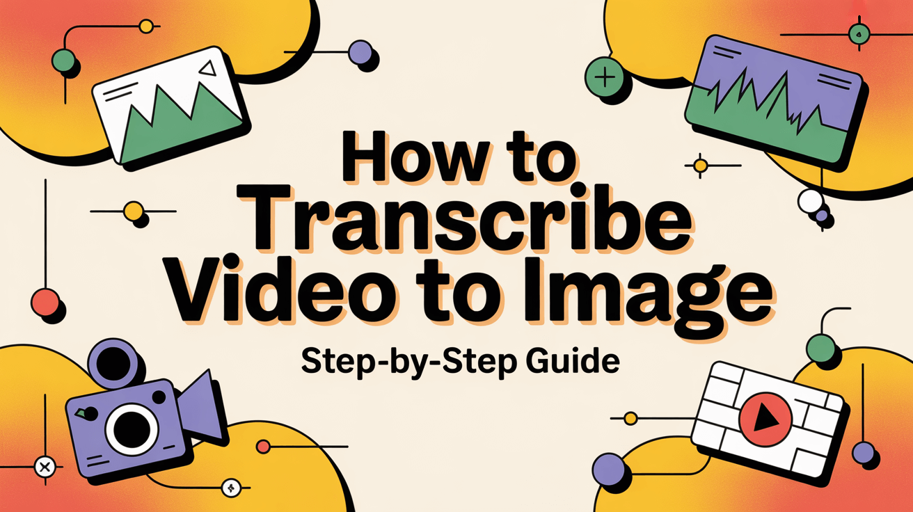 How to Transcribe Video to Image