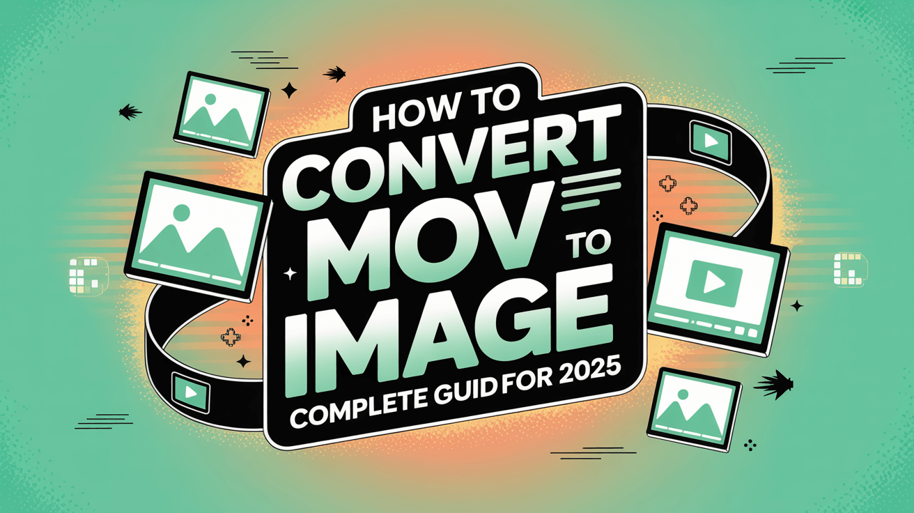 How to Convert MOV to Image