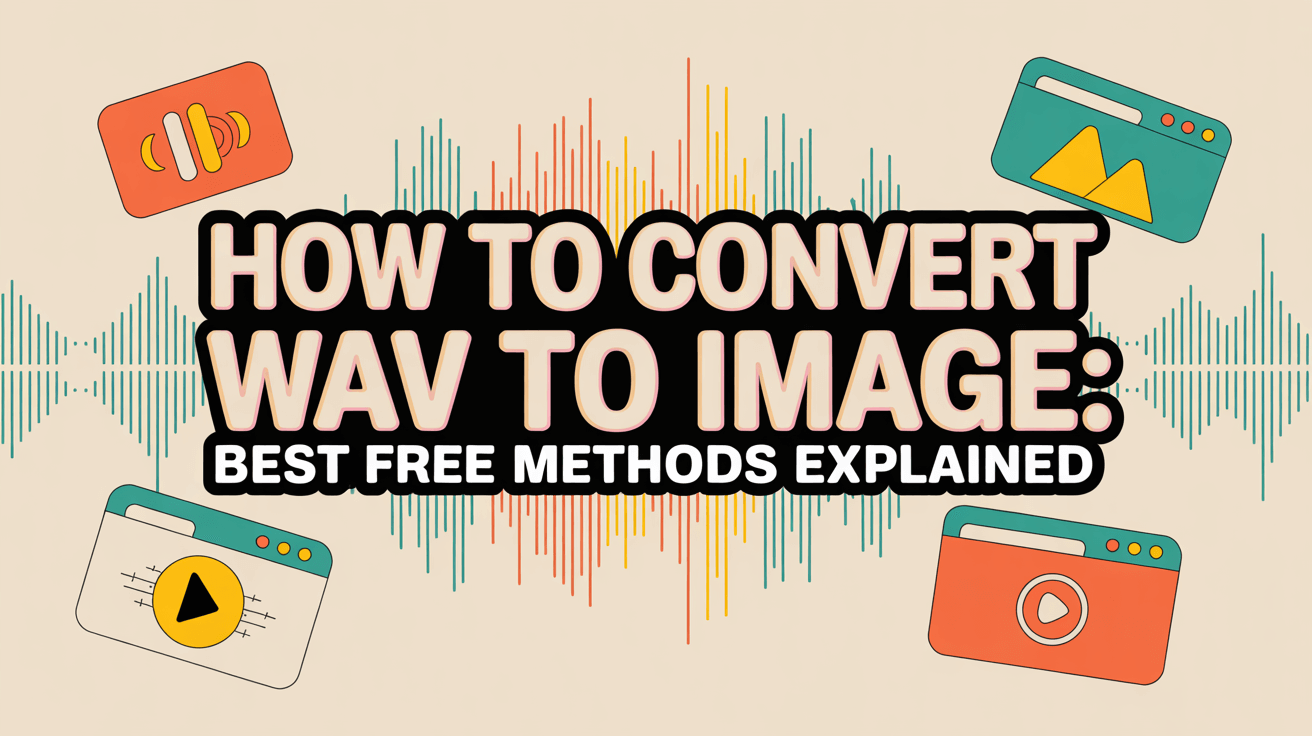 How to Convert WAV to Image