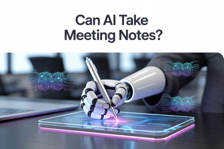 can ai take meeting notes