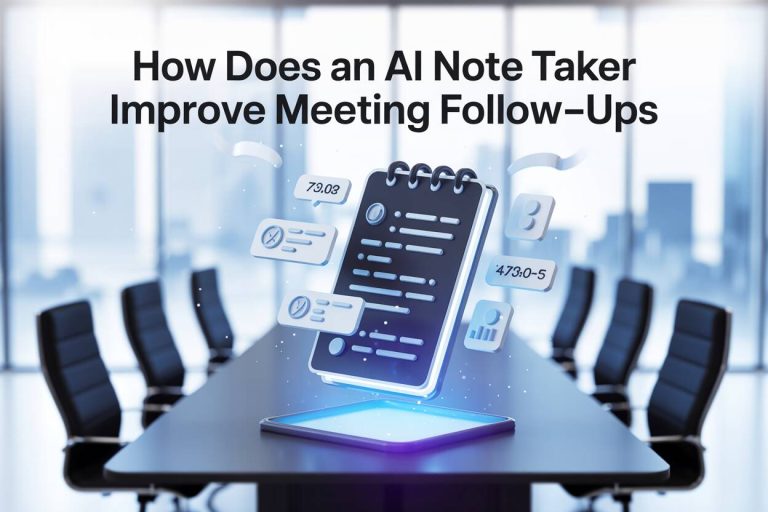 how does an ai note taker improve meeting follow ups