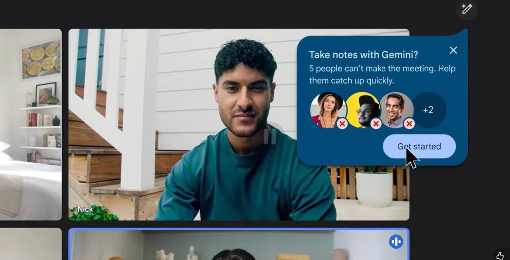 Even those who did not attend the Google Meeting can see the meeting minutes.