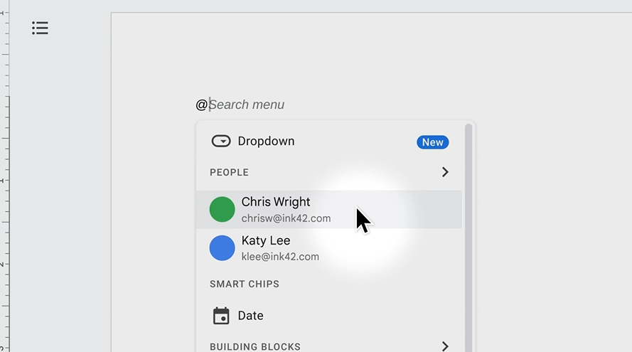 使用 Google 文档会议记录模板