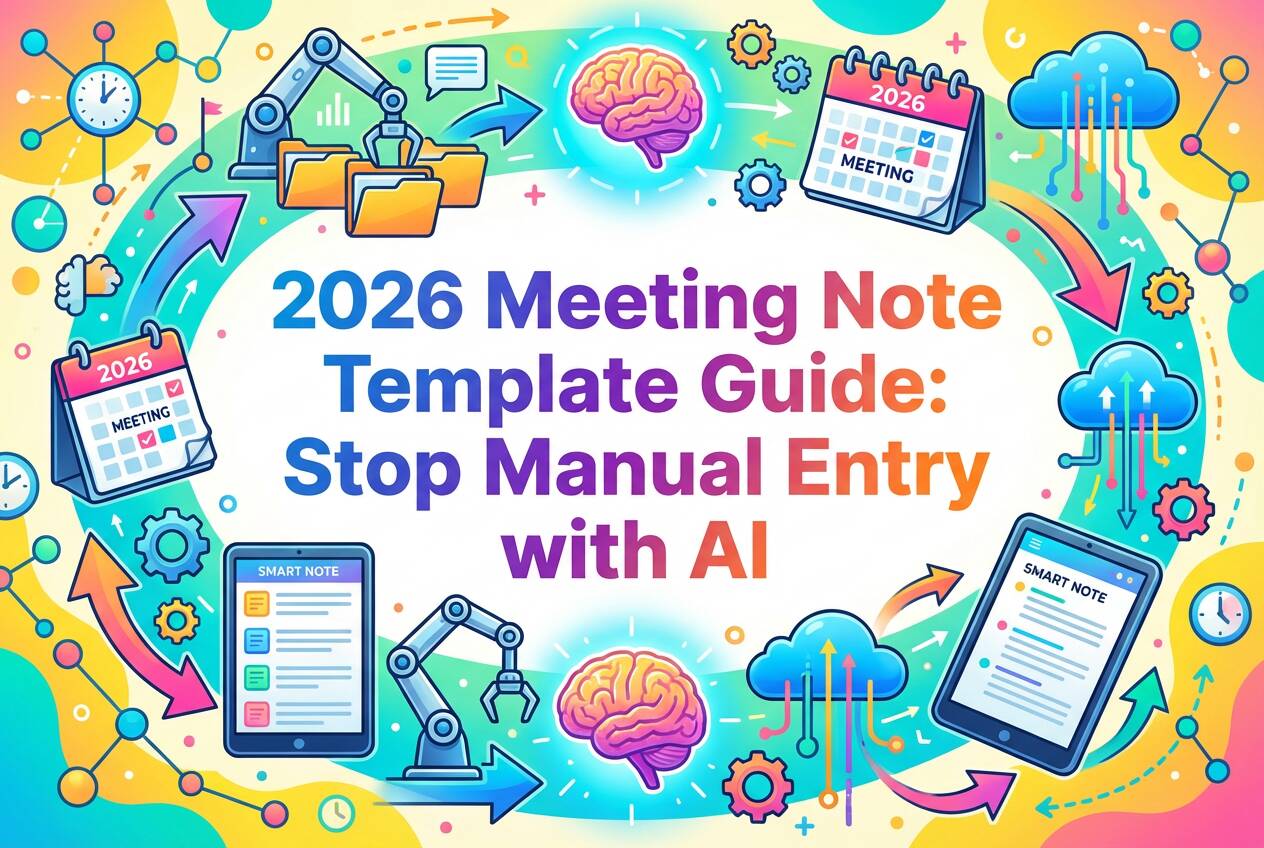 2026年会議メモテンプレートガイドaiで手動入力を停止する