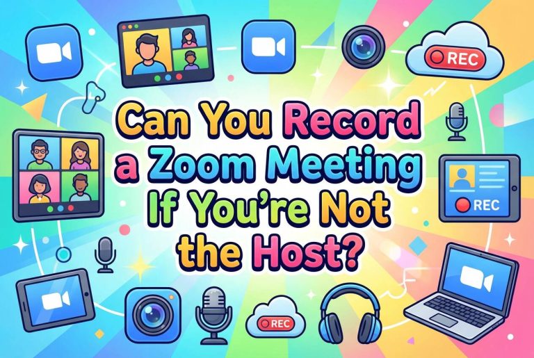 can you record a zoom meeting if you’re not the host