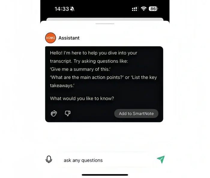 Ask AI - Enhance Your Transcriptions