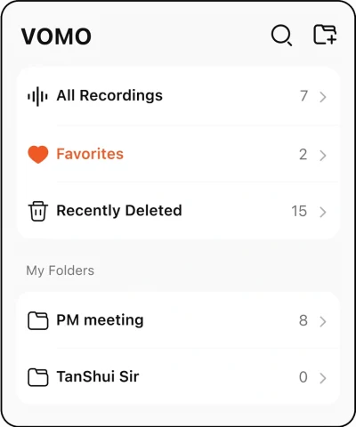 Easy organization, unlimited cloud storage