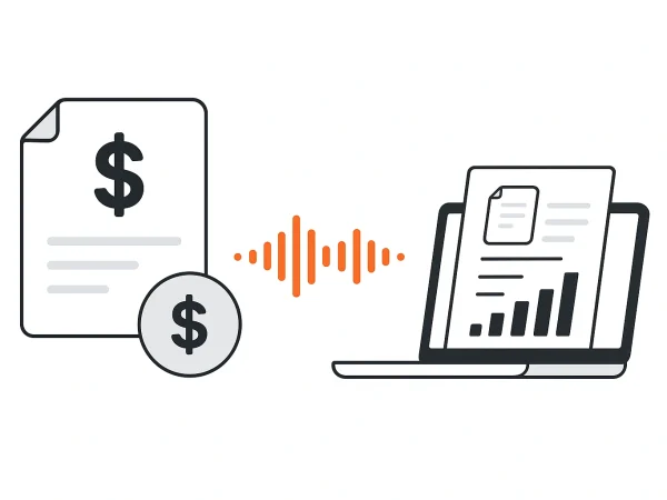 finance transcription & compliance support